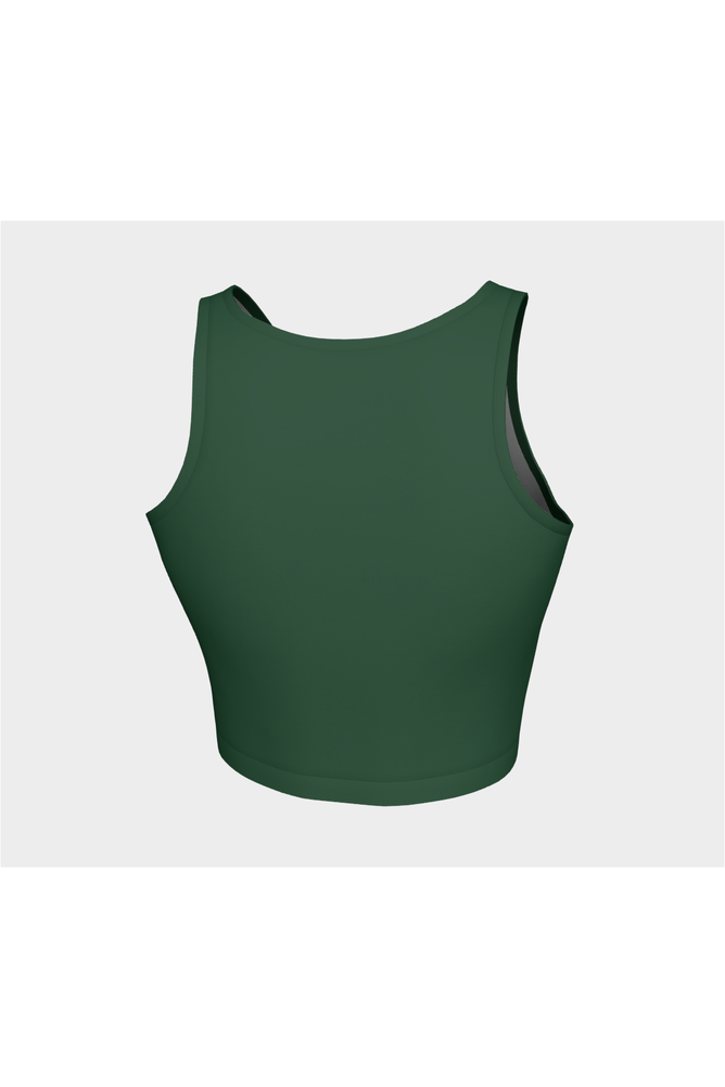 Forest Green Athletic Top - Objet D'Art