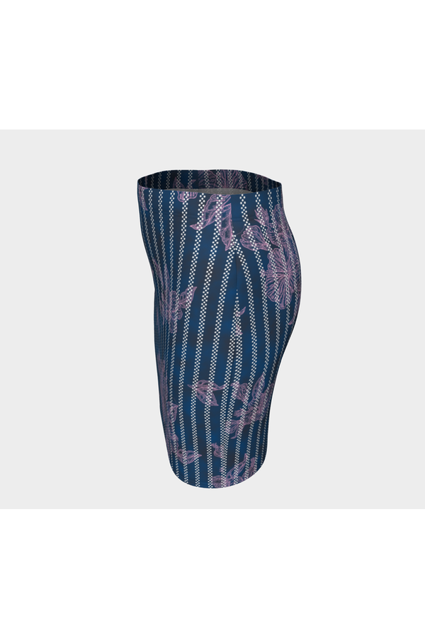 Pink Floral Fitted Skirt - Objet D'Art