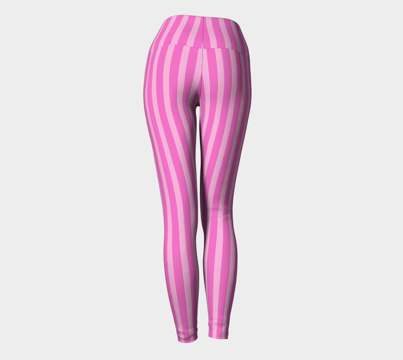 Striped Yoga Leggings - Objet D'Art