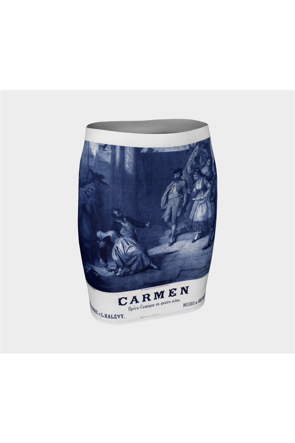 Carmen Fitted Skirt - Objet D'Art