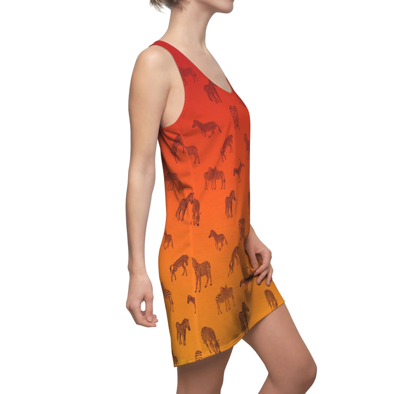 Women's Cut & Sew Racerback Dress - Objet D'Art