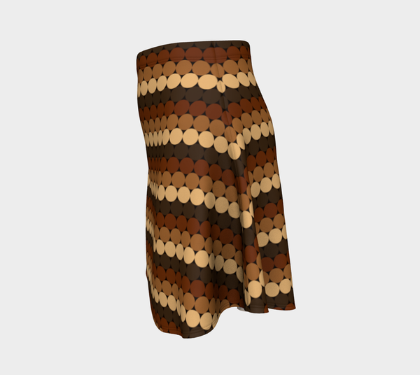Caramel Fitted Skirt - Objet D'Art