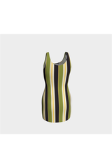 Striped Bodycon Dress - Objet D'Art