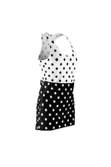 Polka-dot Women's  Racerback Dress - Objet D'Art