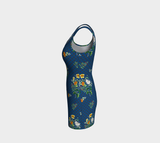Floral Daybreak Bodycon Dress - Objet D'Art