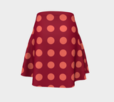 Polka dot Flare Skirt - Objet D'Art