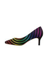 Spectral Splendor Women's Pointed Toe Low Heel Pumps - Objet D'Art