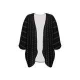 unbroken arrow rising print 2 Women's Kimono Chiffon Cover Up (Model H51) - Objet D'Art