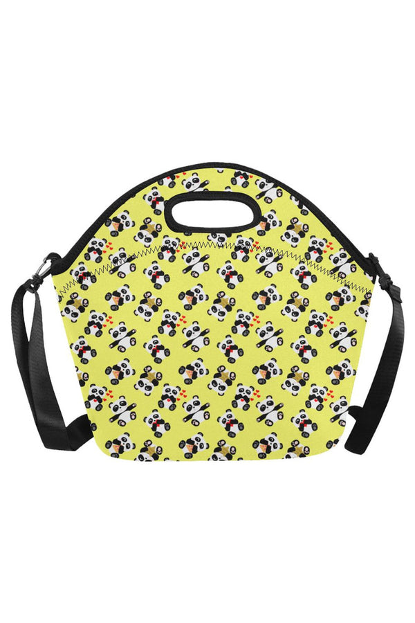 Panda Moments Neoprene Lunch Bag/Large (Model 1669) - Objet D'Art