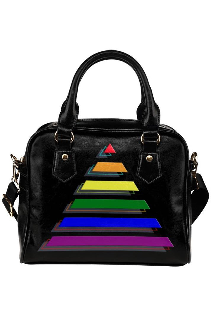 tri purse shadow Shoulder Handbag (Model 1634) - Objet D'Art