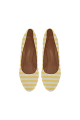 Aspen Gold Mini Stripes Women's High Heels (Model 044) - Objet D'Art