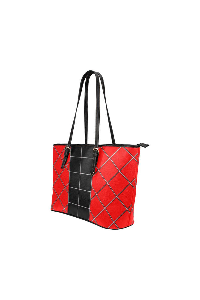Brick Matrix Leather Tote Bag/Small - Objet D'Art