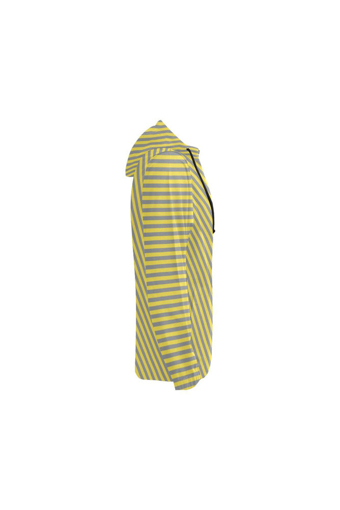 Striped Full Zip Hoodie for Women - Objet D'Art