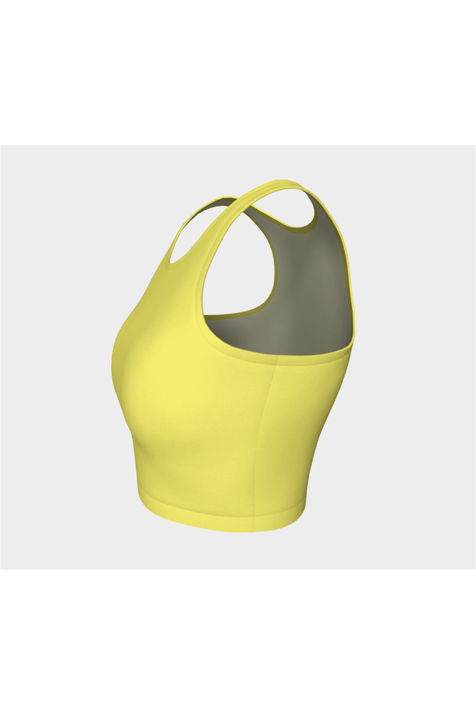 Cute Yellow Athletic Top - Objet D'Art