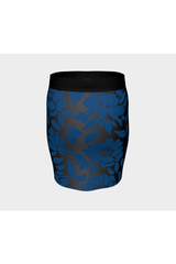 Floral Fitted Skirt - Objet D'Art