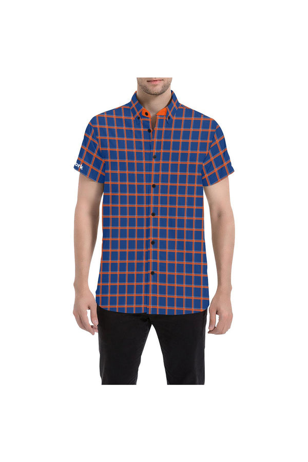 Put it in the books Men's All Over Print Short Sleeve Shirt (Model T53) - Objet D'Art