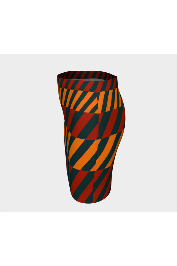 Biased Stripe Fitted Skirt - Objet D'Art