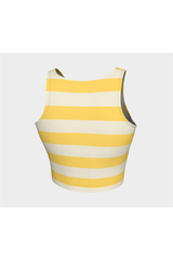 Aspen Gold Stripes Athletic Top - Objet D'Art