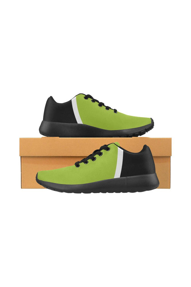 Lime & Black Women’s Running Shoes (Model 020) - Objet D'Art