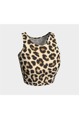 Leopard Print Crop Top - Objet D'Art