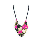 chained up 2 Sexy Low Back One-Piece Swimsuit (Model S09) - Objet D'Art