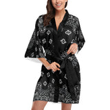 black buck Kimono Robe - Objet D'Art