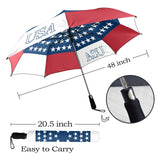 usa umbrellas copy Semi-Automatic Foldable Umbrella (Model U12) - Objet D'Art