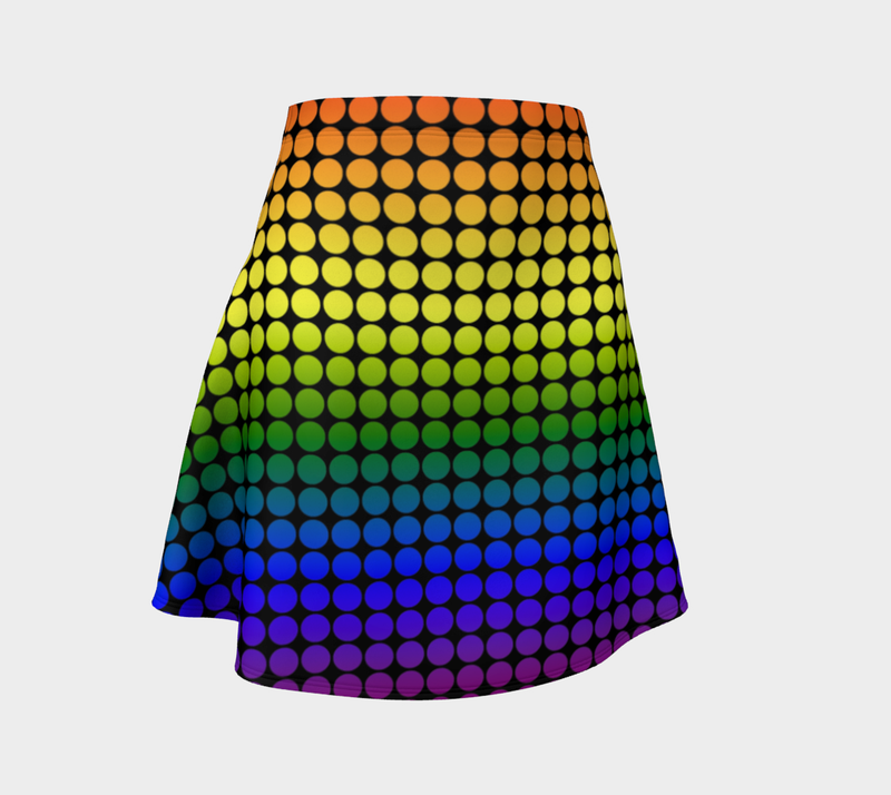 Spectral Matrix Flare Skirt - Objet D'Art