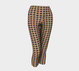 Geo Storm Yoga Capris - Objet D'Art