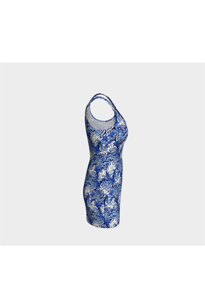 Floral Bodycon Dress - Objet D'Art