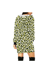 leopard tunic hood All Over Print Hoodie Mini Dress (Model H27) - Objet D'Art