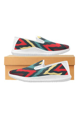 wave 3 Orion Slip-on Women's Canvas Sneakers (Model 042) - Objet D'Art