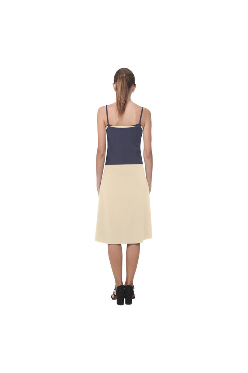 Blue Beige Alcestis Slip Dress (Model D05) - Objet D'Art