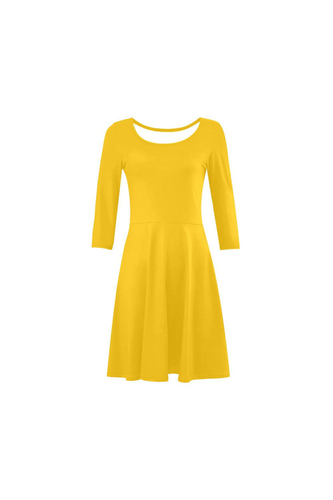 Amber 3/4 Sleeve Swing/Sundress - Objet D'Art