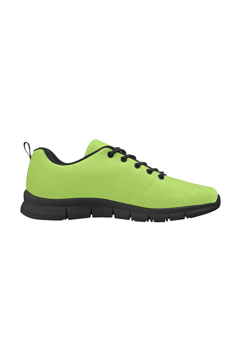 Lime Green Women's Breathable Running Shoes - Objet D'Art