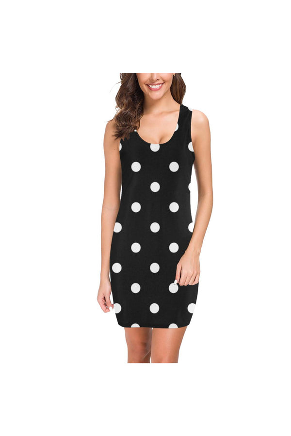 Polka Dot Medea Vest Dress (Model D06) - Objet D'Art