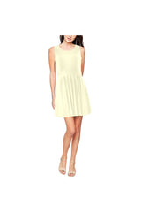 Sunlight Thea Sleeveless Skater Dress(Model D19) - Objet D'Art