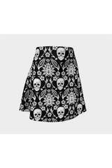 Skull Garden Flare Skirt - Objet D'Art
