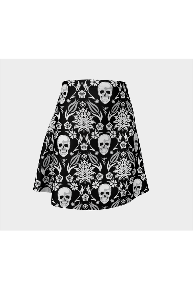 Skull Garden Flare Skirt - Objet D'Art