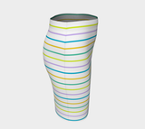 Striped Fitted Skirt - Objet D'Art