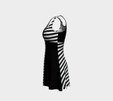 Curved Flare Dress - Objet D'Art