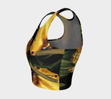 Pineapple Midnight Crop Top - Objet D'Art