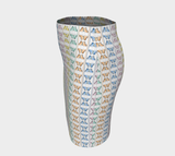 Kaleidoscope Fitted Skirt - Objet D'Art