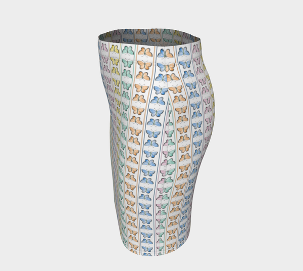 Kaleidoscope Fitted Skirt - Objet D'Art