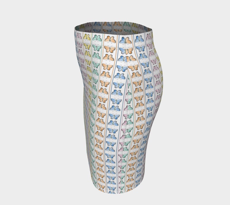 Kaleidoscope Fitted Skirt - Objet D'Art