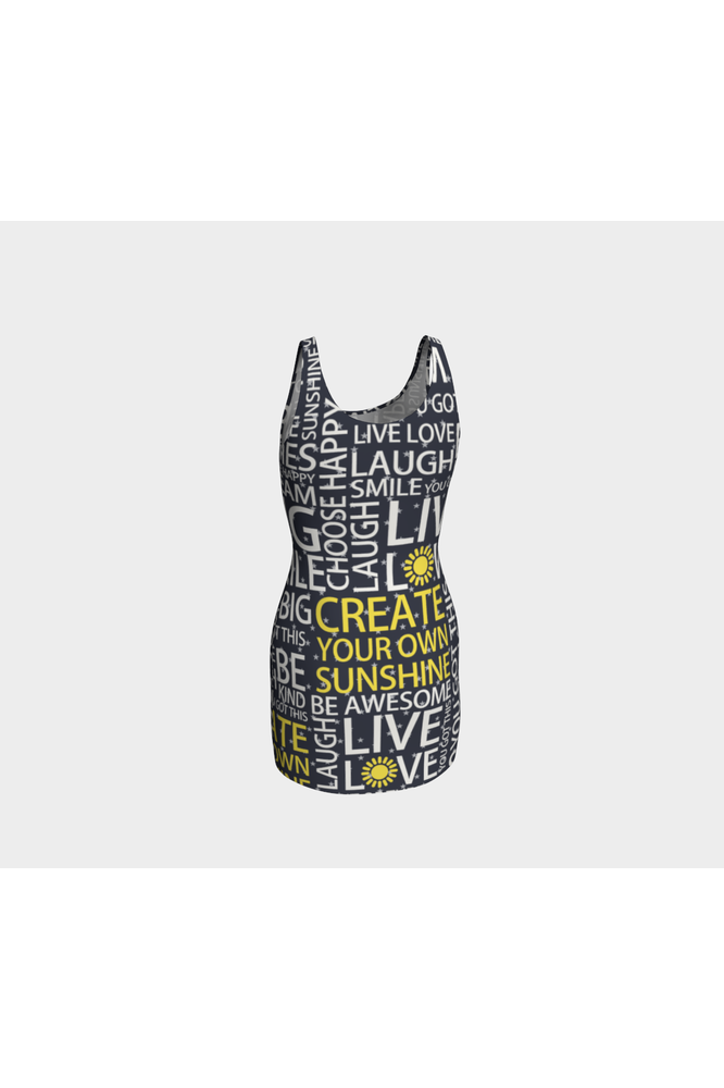 Create Your Own Sunshine Bodycon Dress - Objet D'Art