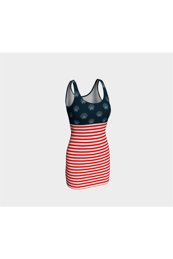 United Shells of America Bodycon Dress - Objet D'Art