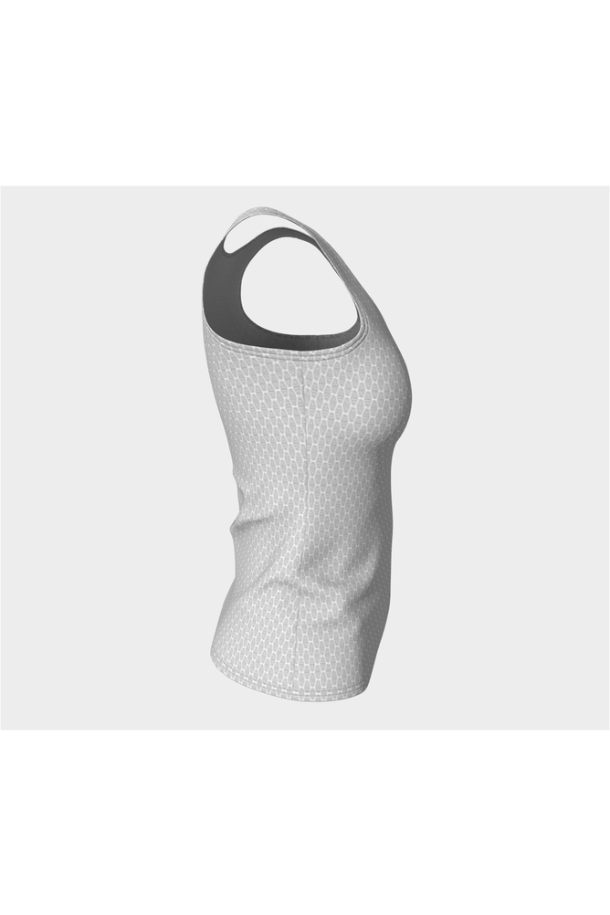 Geo Illusion Fitted Tank Top - Objet D'Art