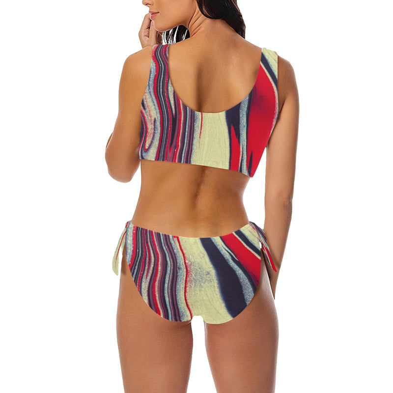 print pexels-anni-roenkae-3109821 Bow Tie Front Bikini Swimsuit (Model S38) - Objet D'Art