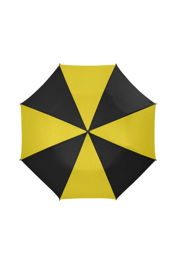 yel blk umb Semi-Automatic Foldable Umbrella (Model U05) - Objet D'Art